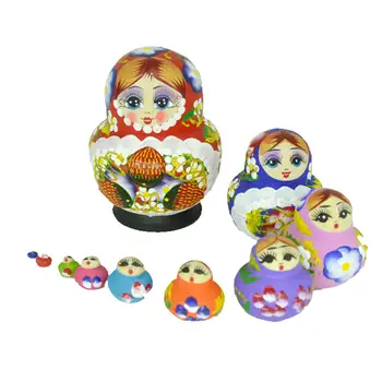 10x гнездене кукли за Момичета Руски гнездене кукли за Подарък на Децата на Рожден Ден