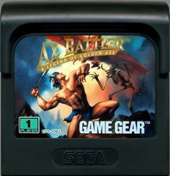 8-битова игра касета GAME GEAR: AX BATTLER - ЛЕГЕНДАТА ЗА ЗЛАТНИЯ БРАДВАТА (англоезичната версия за САЩ!! ）