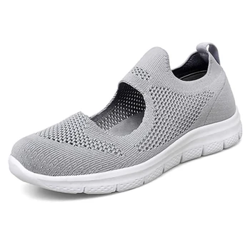 DAFENP/ Лятна Дишащи обувки за майките, жените лесно Нескользящая обувки с мека подметка за разходки