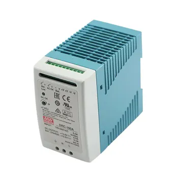 DRC-100A MeanWell със зарядно устройство и функция на непрекъсваеми токозахранващи устройства UPS