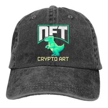 NFT Не са Взаимозаменяеми Символи Многоцветен Шапка Остроконечная Дамски Шапка Crypto Stock Dragon Персонализирани Защитни Шапки с Козирка