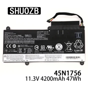 SHUOZB Оригинална Батерия За лаптоп 45N1756 45N1757 45N1752 45N1753 45N1754 45N1755 За Lenovo ThinkPad E450 E450C e460 series E460C E455