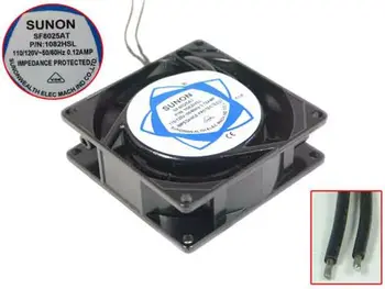 SUNON SF8025AT 1082HSL AC 110/120 В 0.12 A 80x80x25 мм, 2-жичен на Сървъра на Вентилатора за Охлаждане на