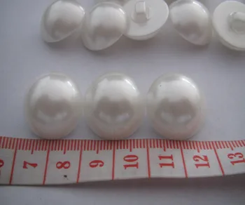 Безплатна доставка 20 мм перла перла гъби ABS пластмасов бутон джолан модерно висококачествено бутон 100 бр