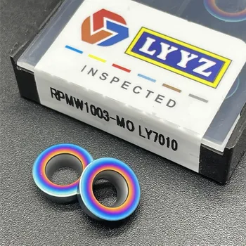 Високо качество на RPMW1003-MO LY7010 нано синя резьбовая paste от цементированного карбид нож с ЦПУ инструментално острието RPMW1003 MO
