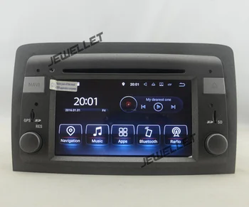 Восьмиядерный IPS екран на Android 10 Авто радио DVD GPS Навигация за Fiat Idea Lancia Krasimir с 4G/wi-fi DVR OBD-рефлексен линк 1080P