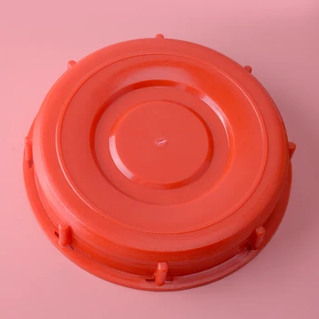 Вътрешен диаметър 16,2 см IBC Мъкна на Резервоара Капака на Кутията оборудване запечатване на Уплътнението Червена Пластмаса Подходящ за Schutz Mauser Greif Паспорт Bonar Snyder