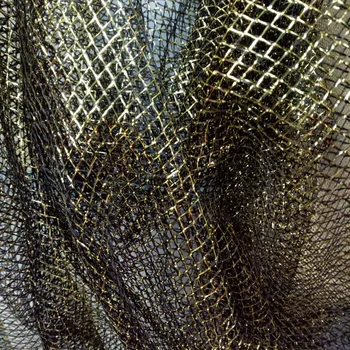 Декоративна Окото Окото Плат Бронзирующая Блестяща Мрежа за Опаковане на Подаръци Ремесленная Тъканта Мека Подплата Чорапи САМ Занаятчийски Материал