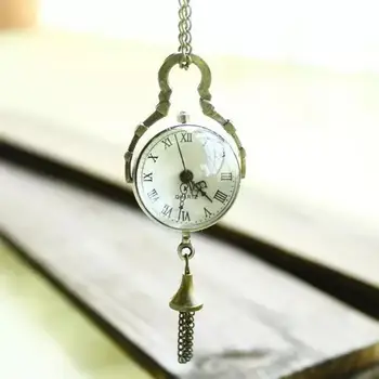 Джобен часовник с окачване в римски стил ретро стил на веригата за бала в чест на Деня на майката