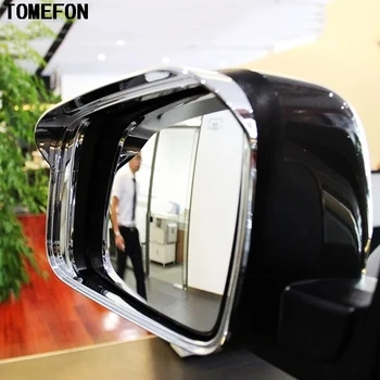 За Dodge JC Journey За Fiat Freemont 2013-2016 ABS хромированное странично крило огледало за обратно виждане козирка покритие на веждите
