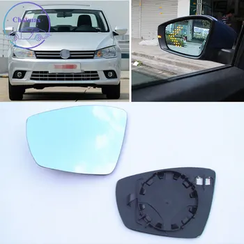 За Volkswagen VW New Jetta 2013-2016 Почиствам Странично Автомобилно Огледало за Обратно виждане Със Защита От Отблясъци Сини Очила Led Лампа С Топъл мигач