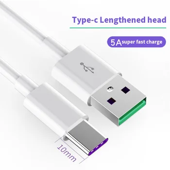 Кабел USB Type C C дължина 10 mm За Umidigi F2 Power 3 S2 A1 Pro One Pro Бързо Зареждане на USB-C Type-C кабел Кабел на Зарядно Устройство, Кабел За Зареждане