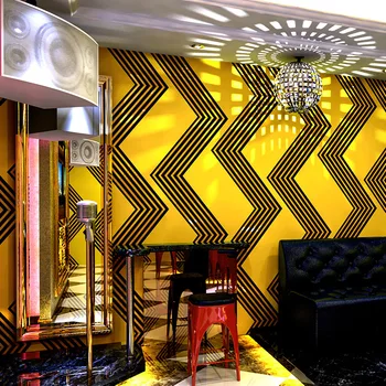 Кабелна телевизия тема скоростна тапети 3D стерео коридор светкавица украса на фона на стената бар стенни плат