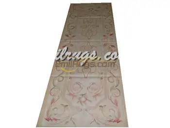 китайски обюссон Античен китайски вълнени ръчно изработени килими Френски шик Ретро Вълна килим Килим