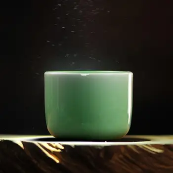 луксозен лунцюаньский цвят на морска вълна, ръчно качулки се отнася за чаши чаена чаша майстори на Кунг-фу Чаена Чаша Чаена чаша