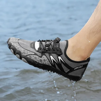Мъжки Домашни Спортни обувки за отдих и Фитнес, Лека Плажна обувки за плуване, Мъжки обувки за приливите и Отливите 39-44