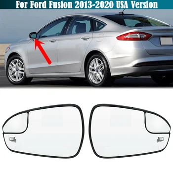 Огледало за Обратно виждане Странично Огледално Стъкло С Подгряване За по-Ford Fusion 2013 2014 2015 2016 2017 2018 2019 2020 Версия на САЩ Автомобилни Аксесоари