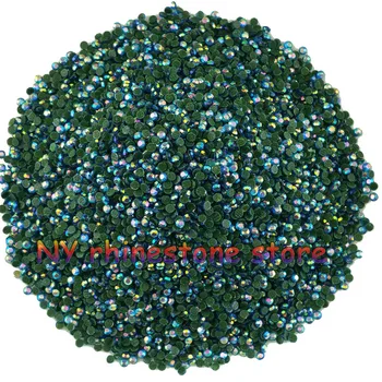 Рекултивирани планински кристал, 1440 бр./ пакет, SS5 (1,6 мм) Клас B, Светло синьо AB Кристал стъкло от Кристал Аксесоари за дрехи за рокли, облекло,